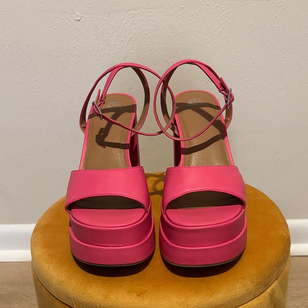 wild fable Pink Platform Sandals